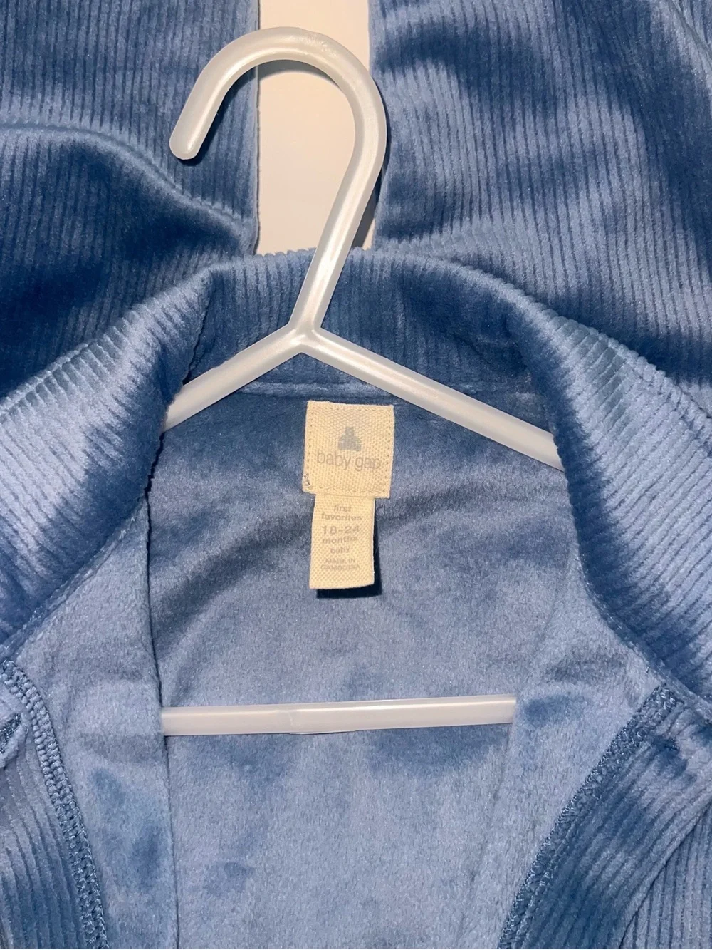 Baby Gap First Favorites, Ribbed Velour One Piece Size 18-24 Months